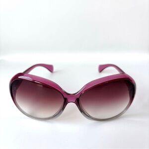 Miu Miu purple oversized sunglasses